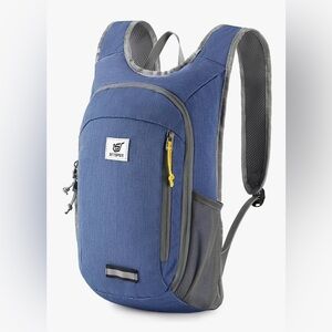 Skysper 10L Daypack Backpack Blue Lightweight Hiking Travel Pack